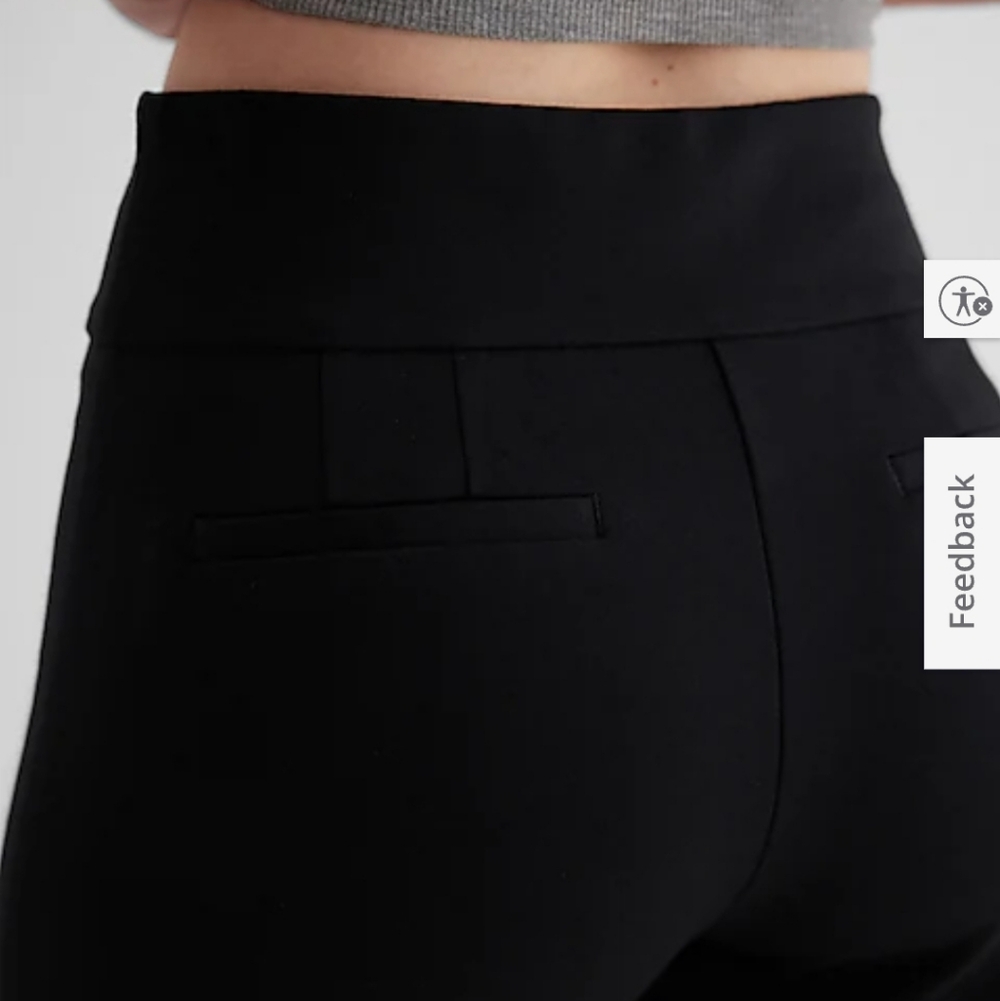 Express Columnist Trouser High Rise - Picture 4 of 8